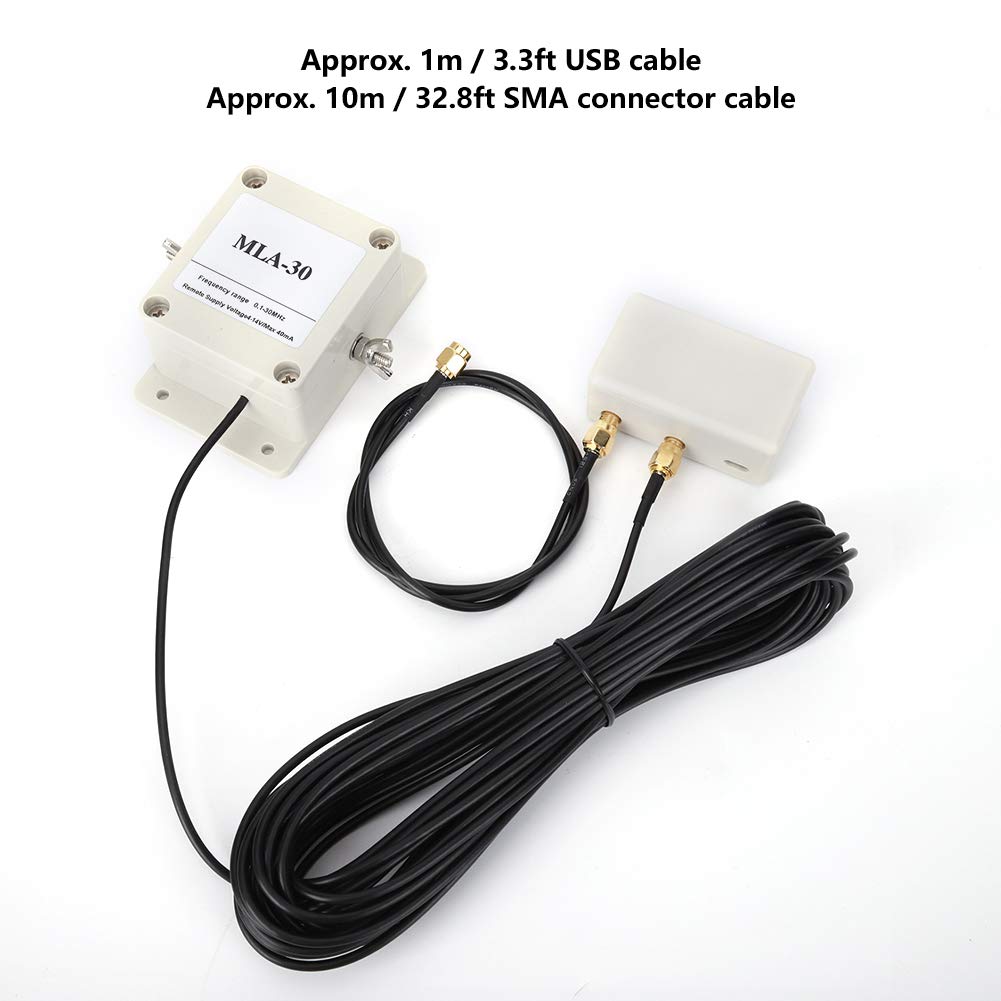 Antenne à Boucle Active, réception extérieure modulaire étanche à la Pluie