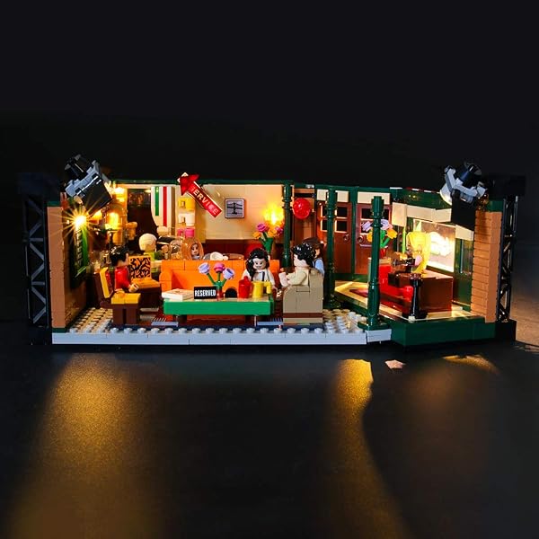 Lightailing Light Set for (Ideas Friends The Television Series Central Perk) Building Blocks Model - Led Light kit Compatible with 21319(NOT Included The Model) - 1