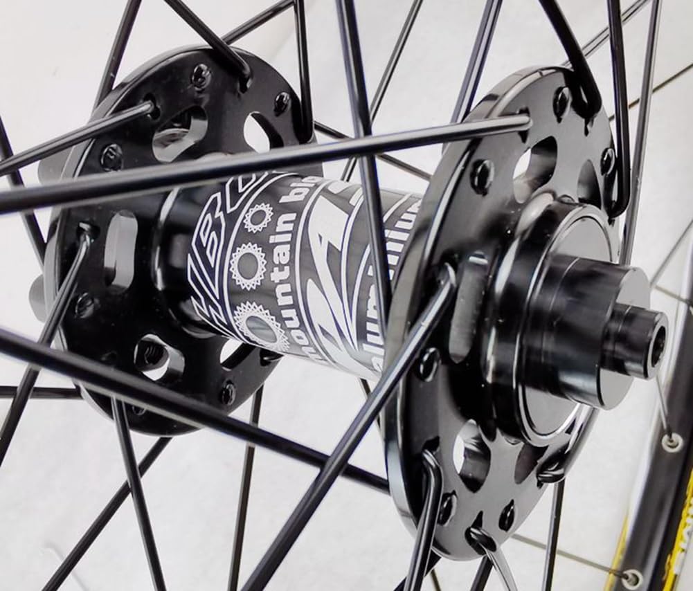 Set di ruote per mountain bike da 29 pollici, cerchi con freno a disco, mozzi con cuscinetti sigillati, supporto per cassetta a 8-12 velocità, set di ruote QR anteriori 9 * 100 mm, posteriori 10 135