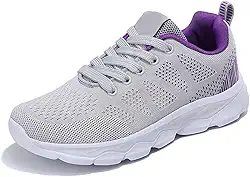 Tênis ortopédico com sola confortável e macia para mulheres, sapatos ortopédicos confortáveis de malha macia