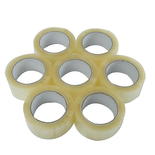 Miniatura 4 de Cinta de embalaje transparente de 110 yardas por rollo (36 rollos) - 2 pulgadas de ancho, más fuerte y más gruesa, 2 mil, cinta adhesiva de depósito
