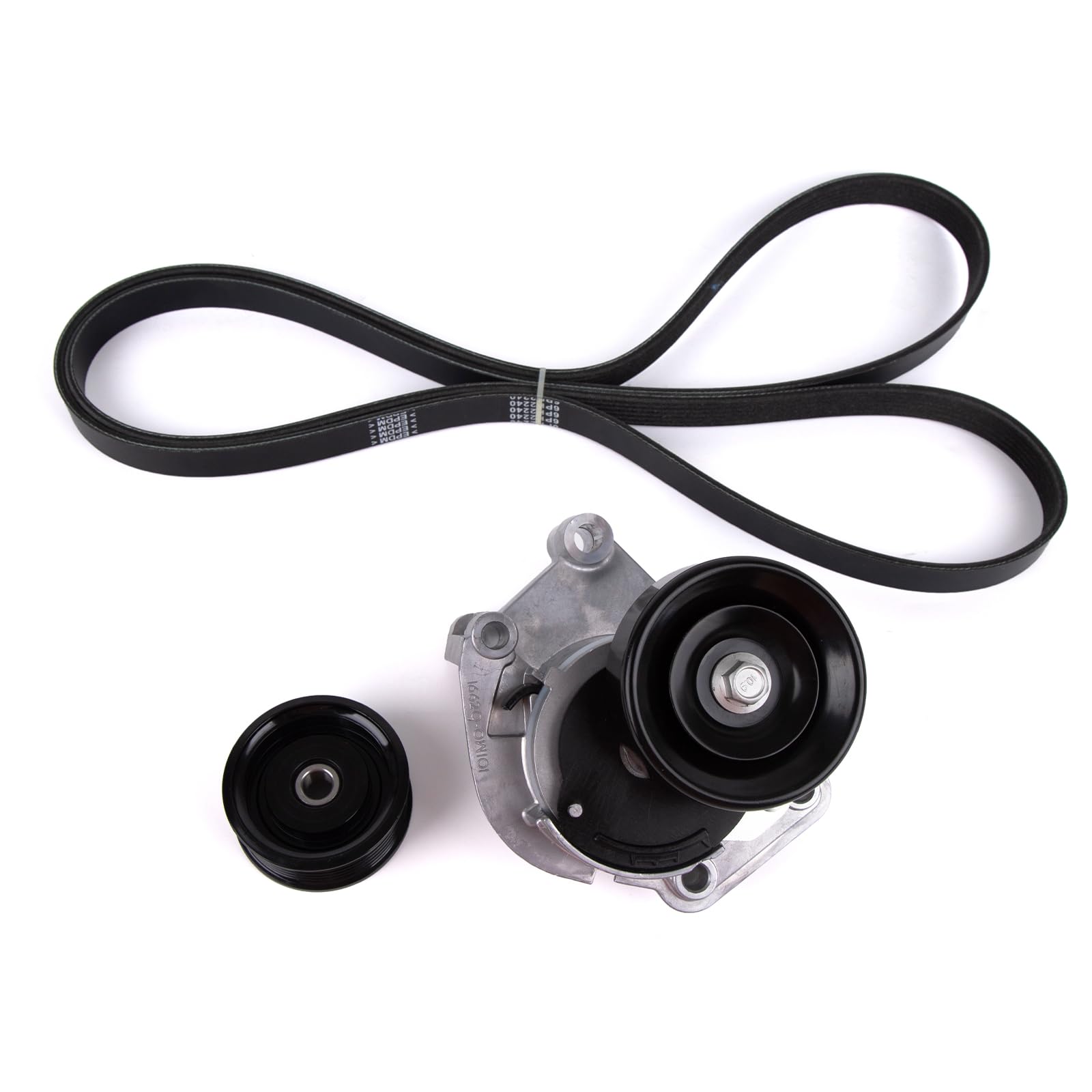 Baxzl Serpentine Belt Tensioner Pulley with Idler Pulley Kit for Toyota Tundra 4Runner Sequoia Land Cruiser for Lexus LX470 GX470 LS430 GS430 GS400