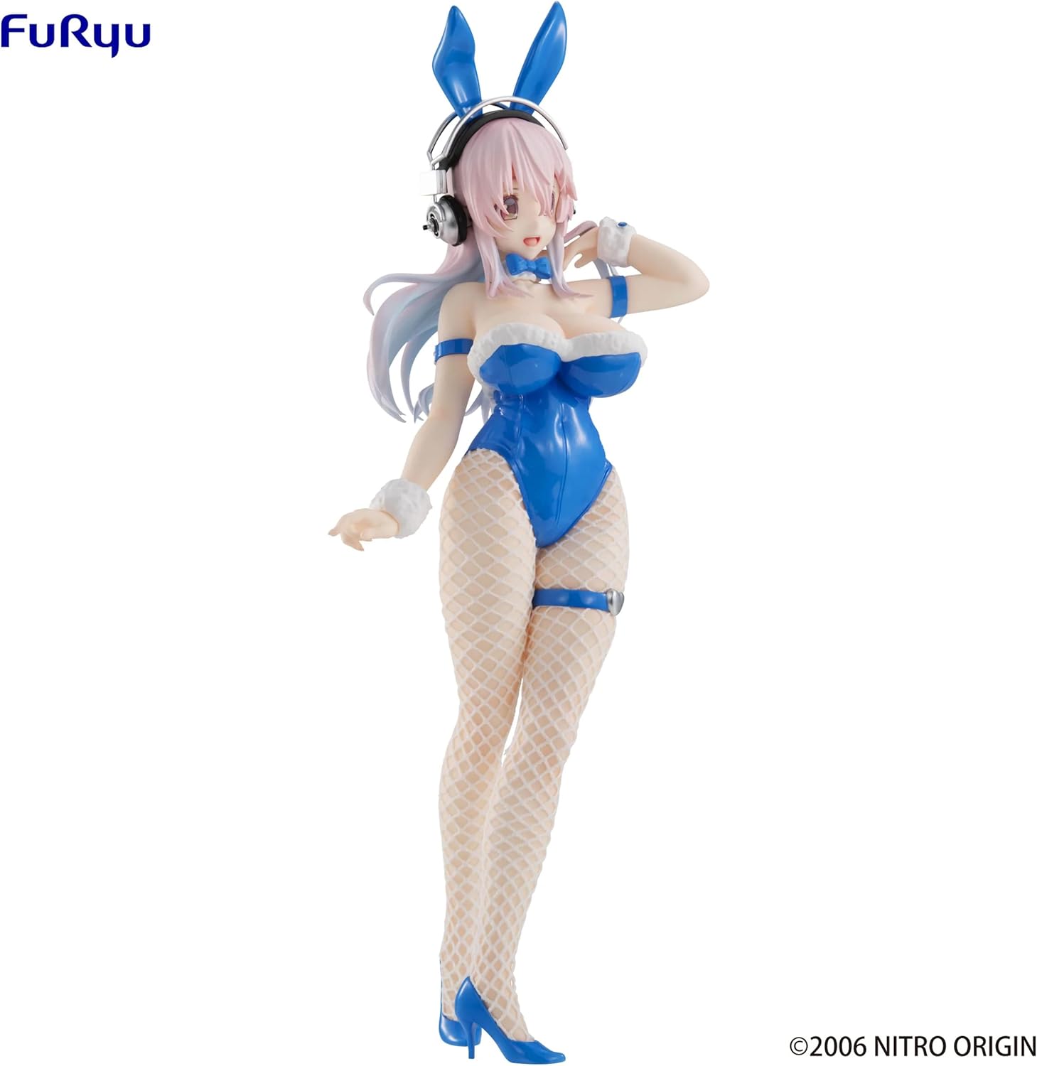 Furyu - Super Sonico - BiCute Bunnies Blue Rabbit