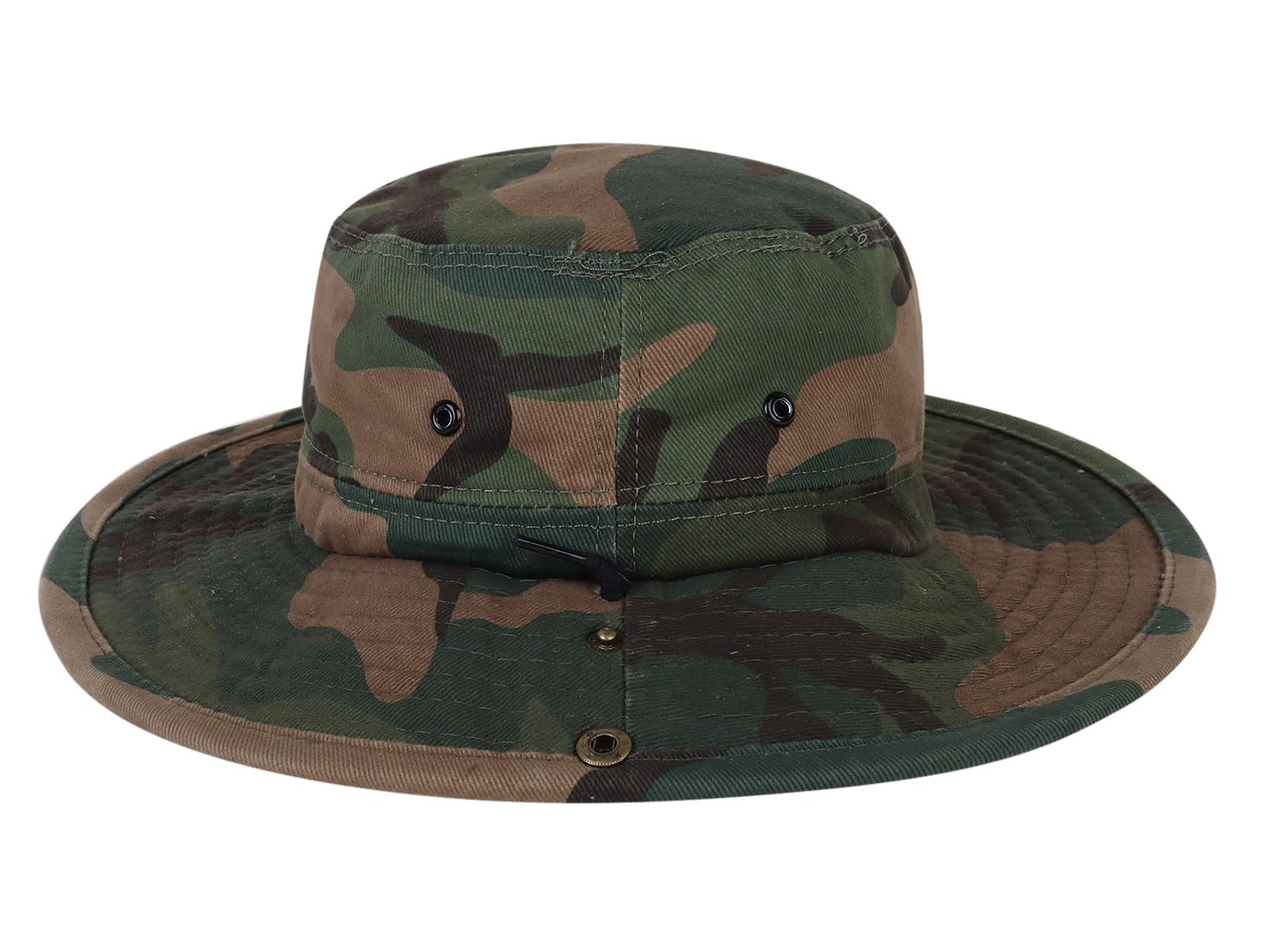 zacharias Men's Cotton Sun Outdoor Travel Round Army Military Print Hat hd-258 (Multicolor_Free Size_Pack of 1)-picture-51