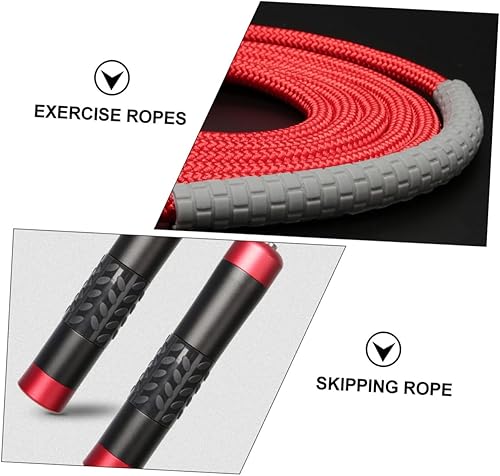 Miniatura 3 de Cuerda de saltar de fitness con peso ajustable con sistema de rodamientos eficiente para entrenamiento cardiovascular y de resistencia y