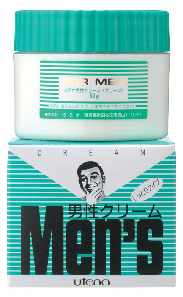 Amazon.co.jp: ウテナ 男性クリーム しっとり (グリーン) 60g
