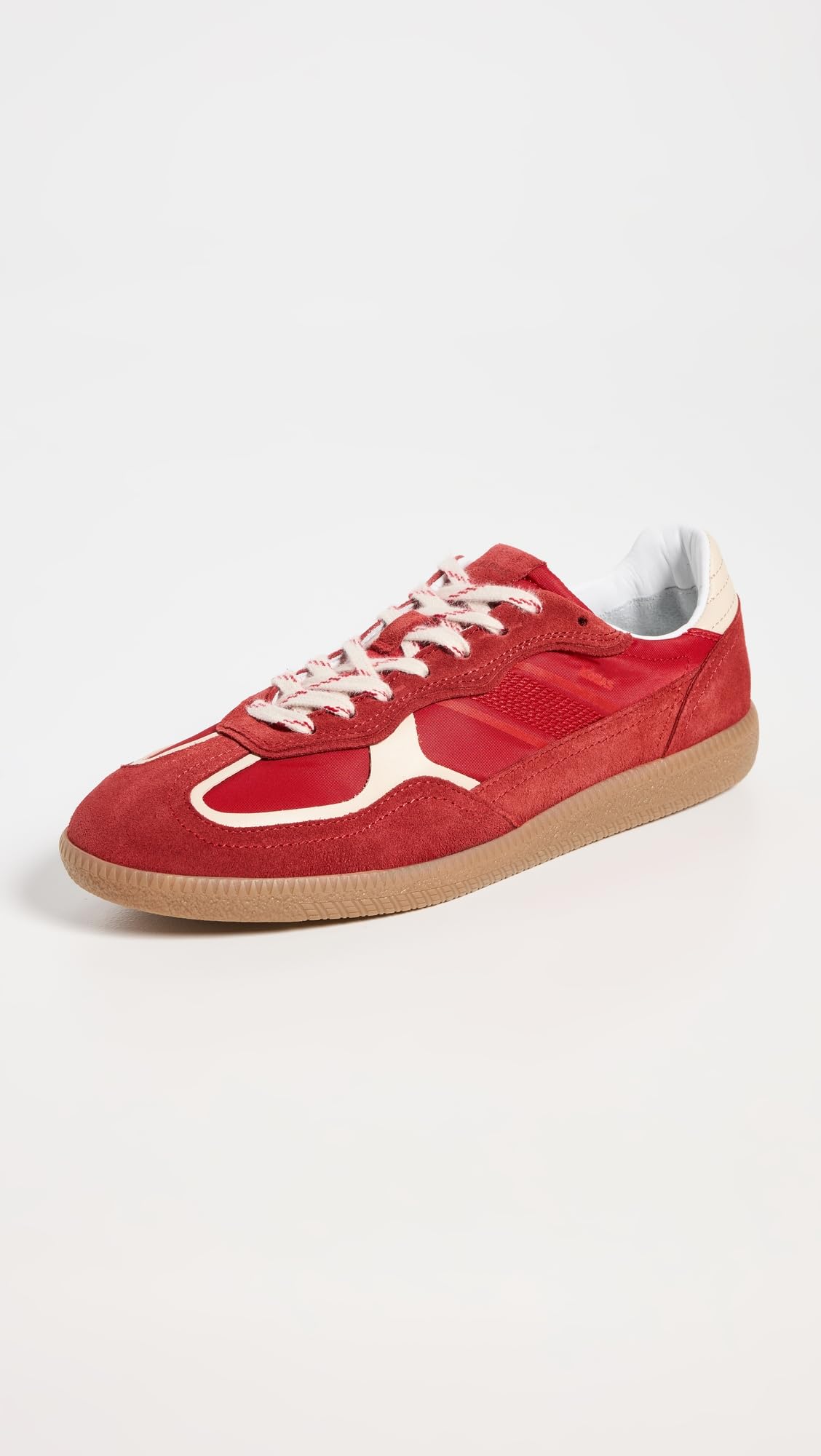 ALOHAS Women's Rife Sheen Leather Sneakers, Sheen Red, | B2B