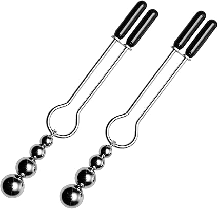 Master Series Adornar conjunto de Abrazadera de Pezón de Triple Cordón - 64 gr