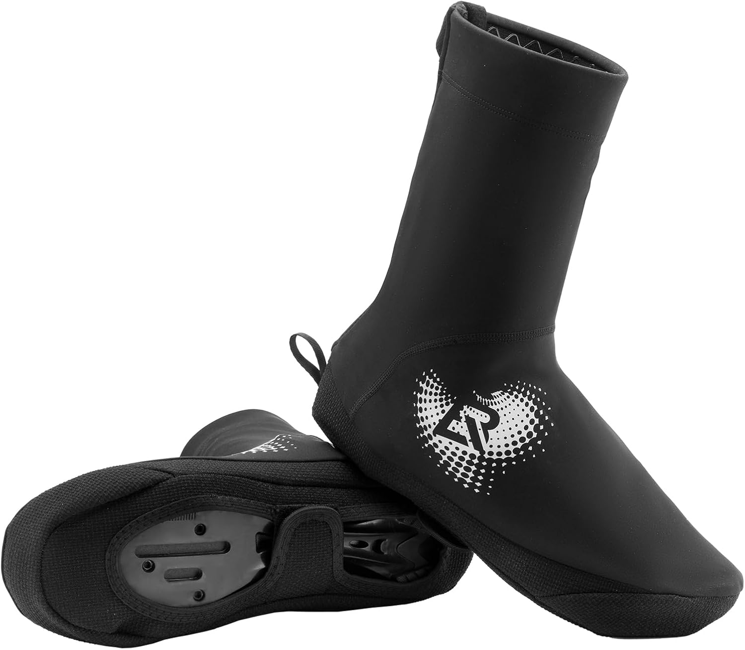 Cubrezapatos térmicos y cortaviento para ciclismo unisex miniatura 1