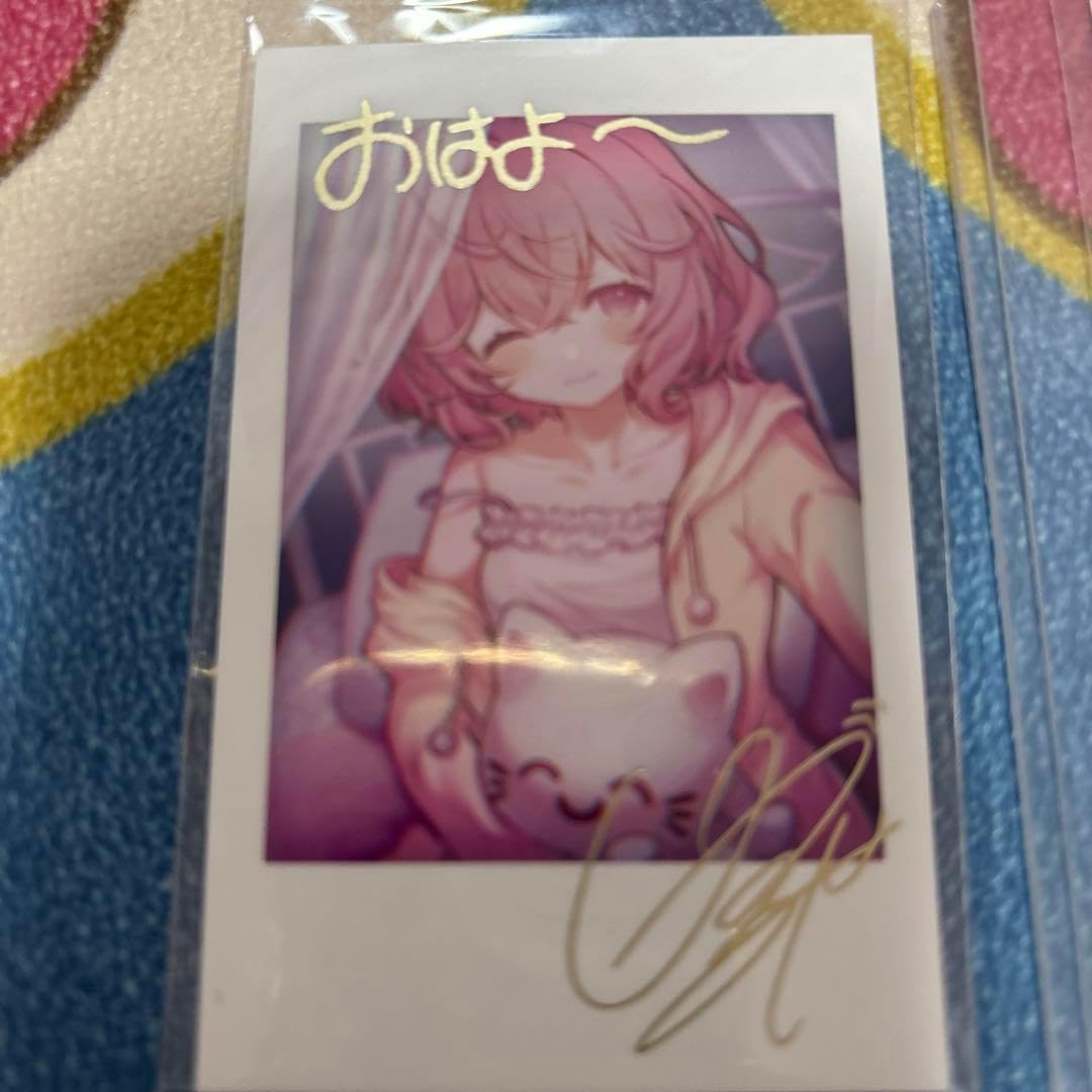 nqrse なるせ チェキ 箔押し 4枚セット だいふくやさん nqrse チェキ