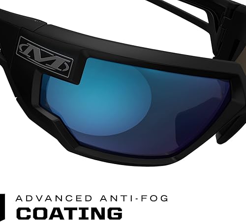 Miniatura 4 de Mechanix Wear Vision Type-X - Gafas de seguridad antiempañamiento avanzadas, resistentes a los arañazos, montura negra, gafas protectoras, gafas