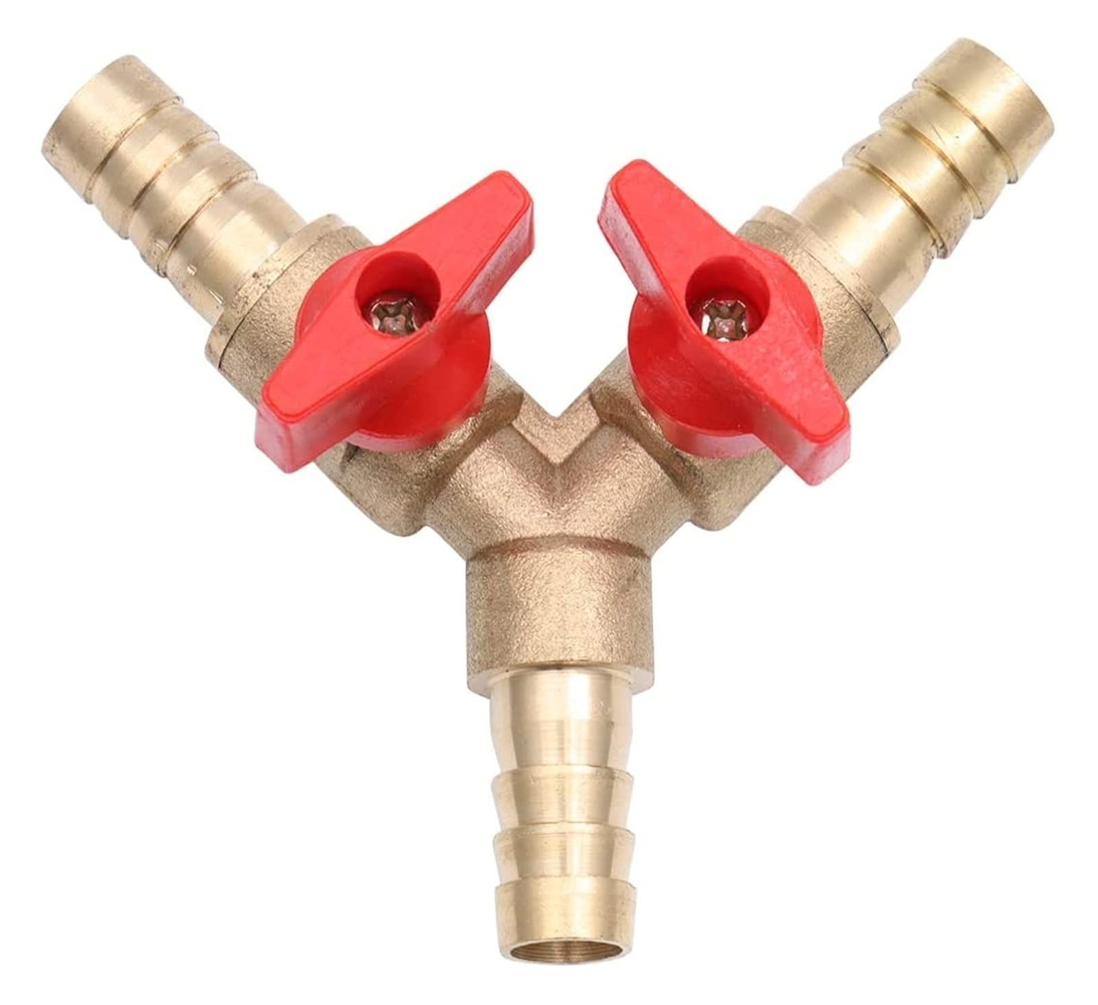 Distributeur soupape à rotule à 3 voies pour l'arrosage et le réseau de gaz du jardin