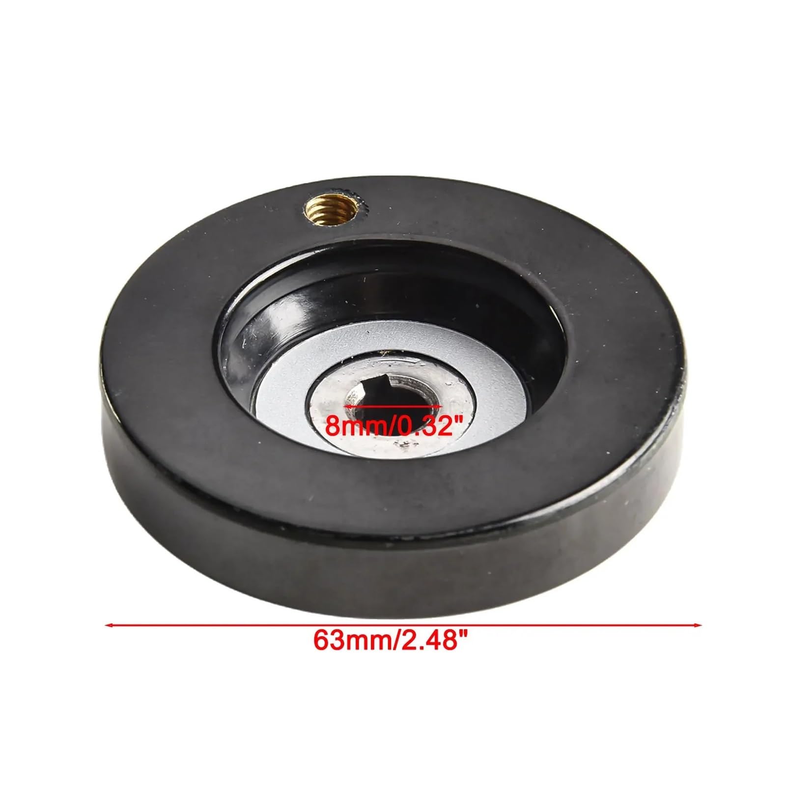 Ręczne koło mechaniczne 63 mm średnica 8 mm średnica otworu drukarka pokrętło do frezarki akcesoria maszynowe