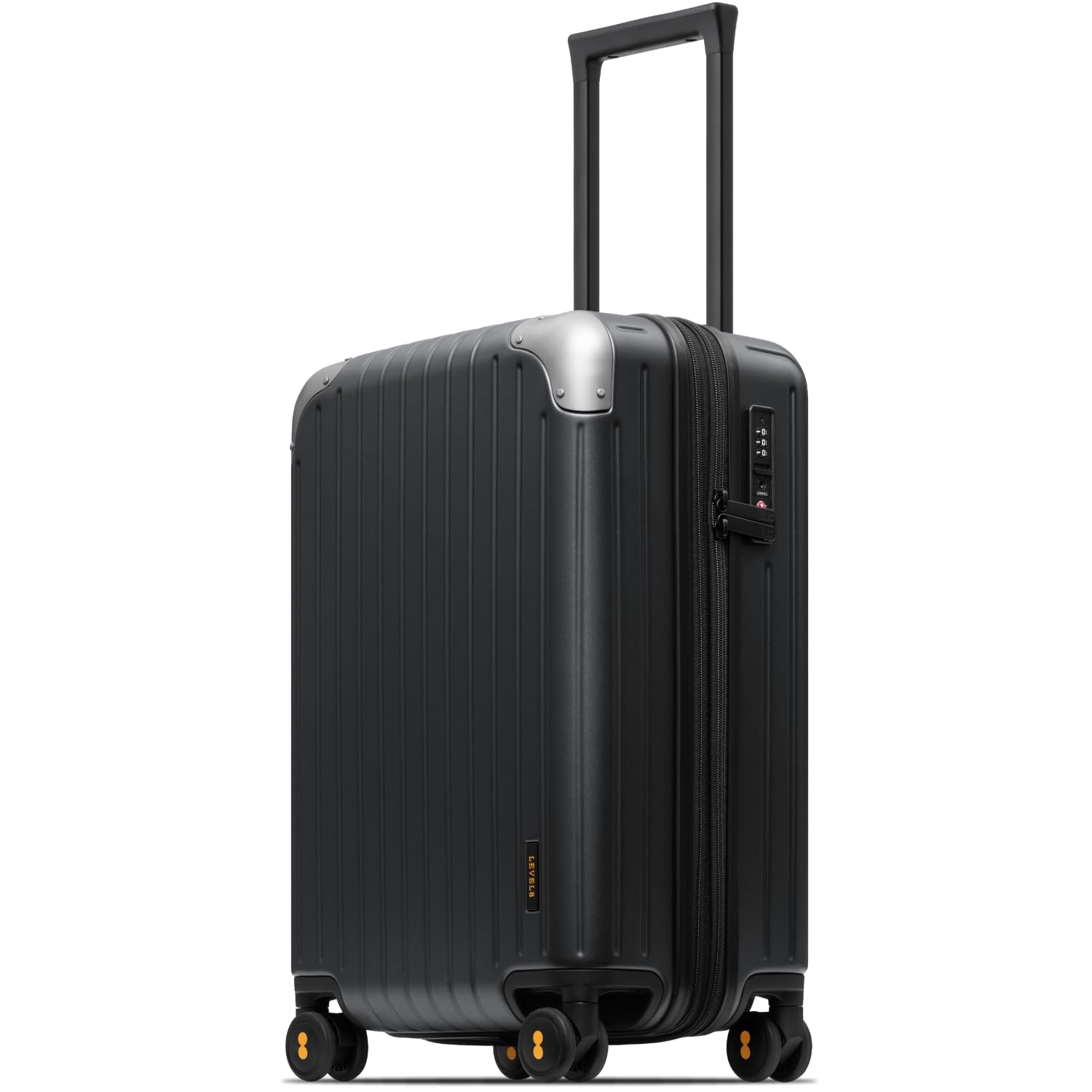 Carry on Luggage Airline Approved Expandable Hardside Suitcase Black