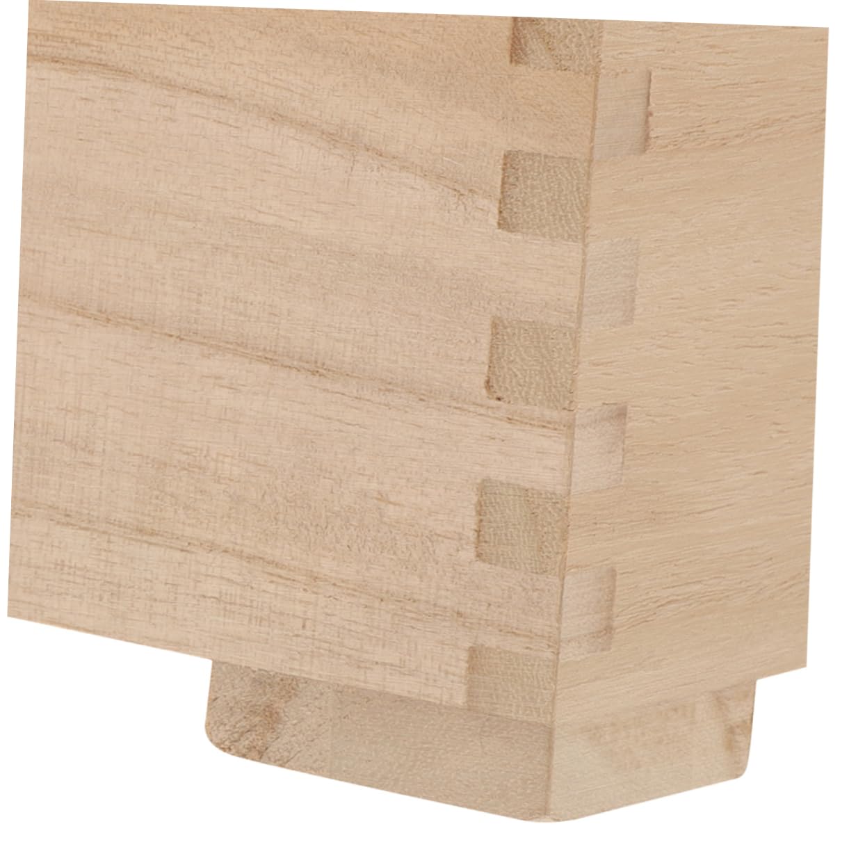 ABOOFAN Contenedor de Arroz de Madera Sellado Caja de Almacenamiento para Contenedor de Alimentos para Cocina Función Práctica para Organizar 1