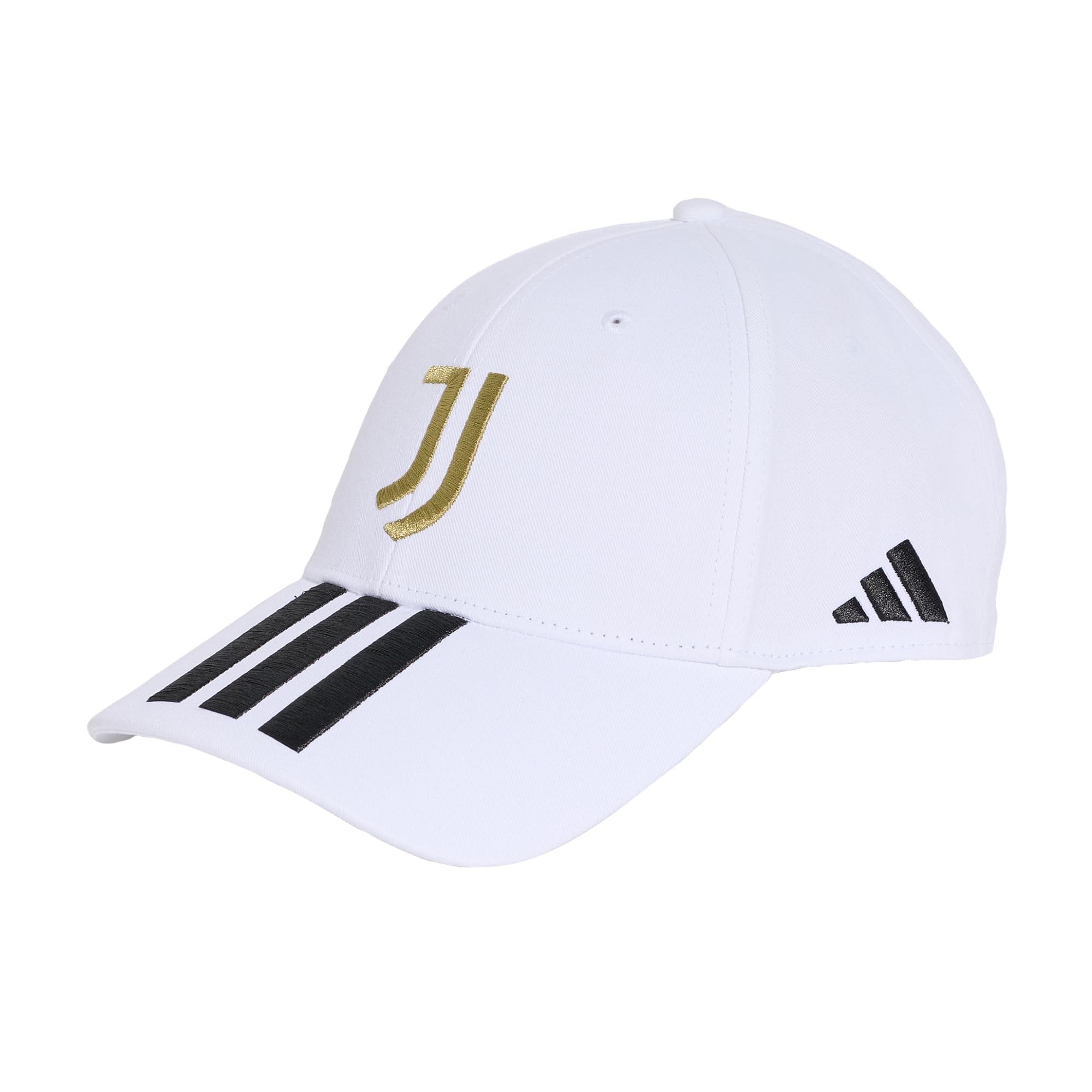 adidas Unisex Juventus Hat, White/Black/Khaki, M-L