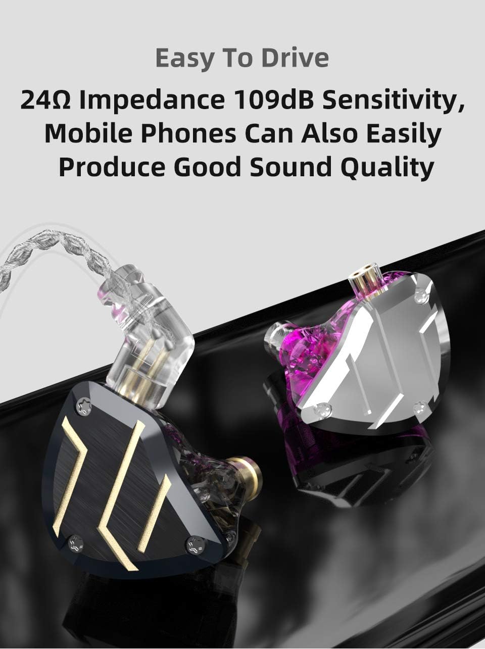 70% Off Discount CCA C10 Pro in-Ear Monitor,HiFi 1DD 4BA Hybrid Five Drivers in-Ear Earphone,Zinc Alloy Shell+Resin Cavity Wired Earbuds with 0.75mm CPin Gold Plated Detachable Cable (C10pro Purple No Mic) 70% Off Discount CCA C10 Pro in-Ear Monitor,HiFi 1DD 4BA Hybrid Five Drivers in-Ear Earphone,Zinc Alloy Shell+Resin Cavity Wired Earbuds with 0.75mm CPin Gold Plated Detachable Cable (C10pro Purple No Mic)