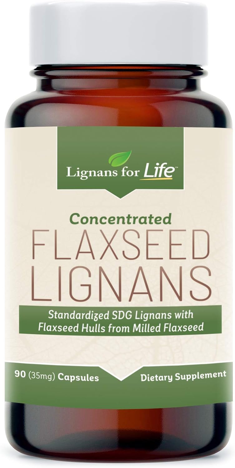 Lignans For Life Flaxseed Lignans for Dogs & People Support Immune System, 35mg