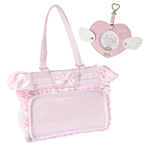 Cute Ita Bag Tote Purse, Kawaii Coquette Y2K Tote Purse Itabag Grunge Shoulder Bag Aesthetic Cutecore Itabag