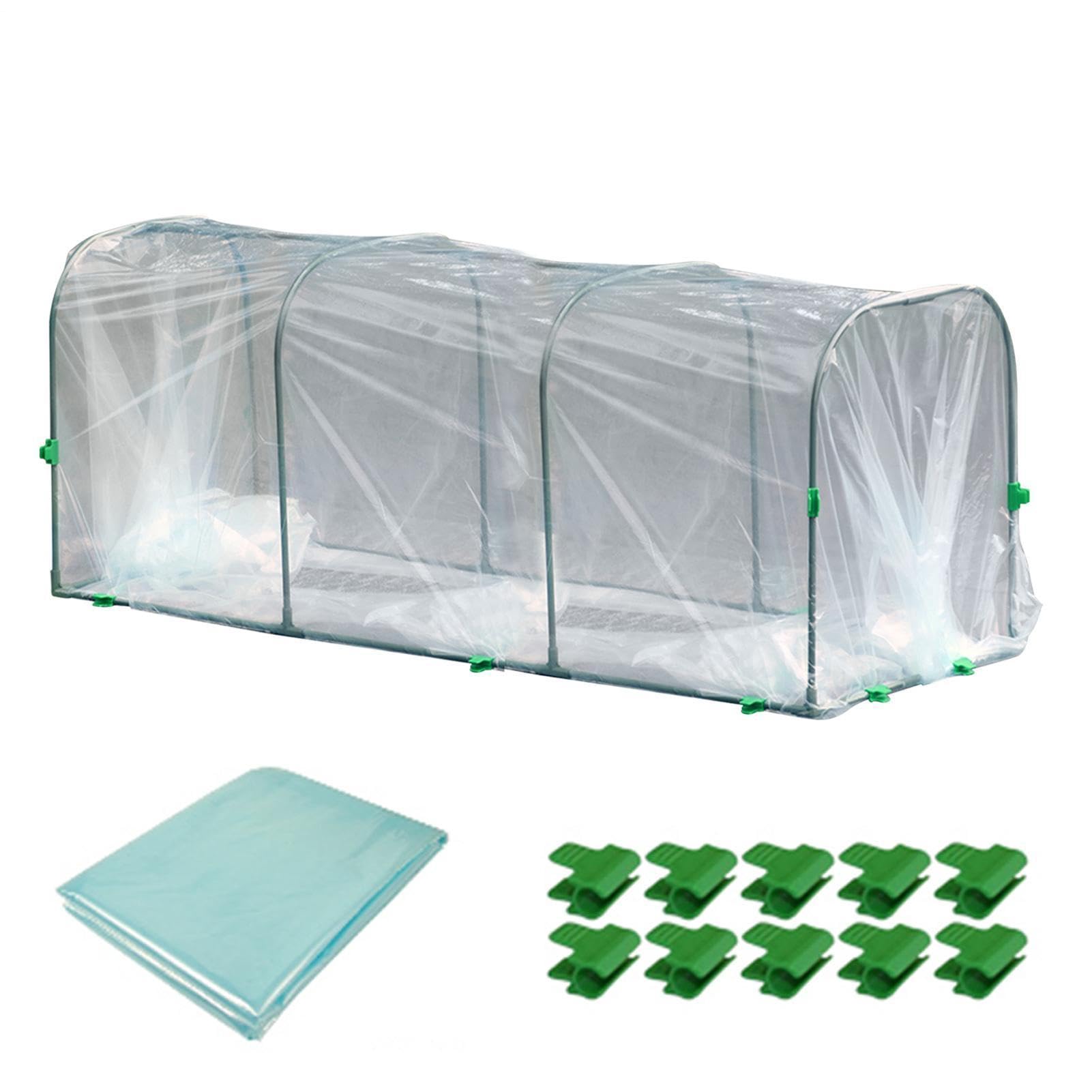 Mini Serra per Piante Casa da giardinaggio portatile per piante da | Camera calda impermeabile per piante da giardinaggio per tende da neve per freddo