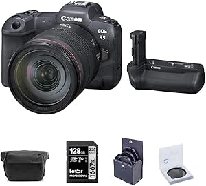 Amazon.com : Canon EOS R5 Mirrorless Digital Camera with RF 24-105mm f ...