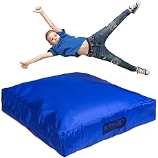 Skil-Care Crash Pad, Crash Pads for Kids Sensory Room Equipment, Sensory Crash Mat, Soft Foam Landing Zone for Sensory Input, Bean Bag Alternative for Reading and Relaxation, 3'x4' 5'x5' 6'x6' 8'x8'