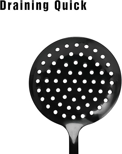 Miniatura 10 de Espumador ergonómico antideslizante de acero inoxidable cepillado