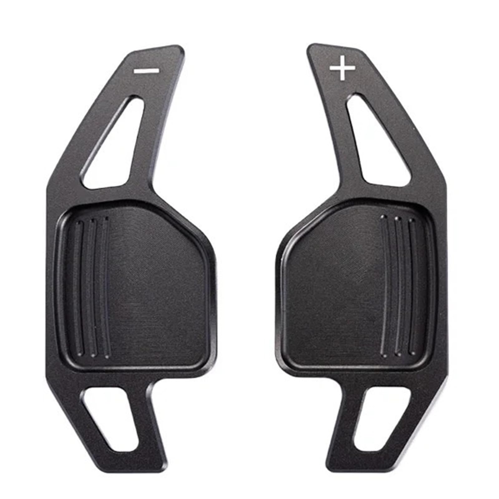 Xxiucj For Type A Black Car Paddle Shifter Extensions For A4 For B8 For A3 For 8P For S3 For A5 For A6 For S6 For C6 For Q5 For A8 For R8 For Tts For Mk2 For 8J Wheel Paddles Shifters(For Type A Black)