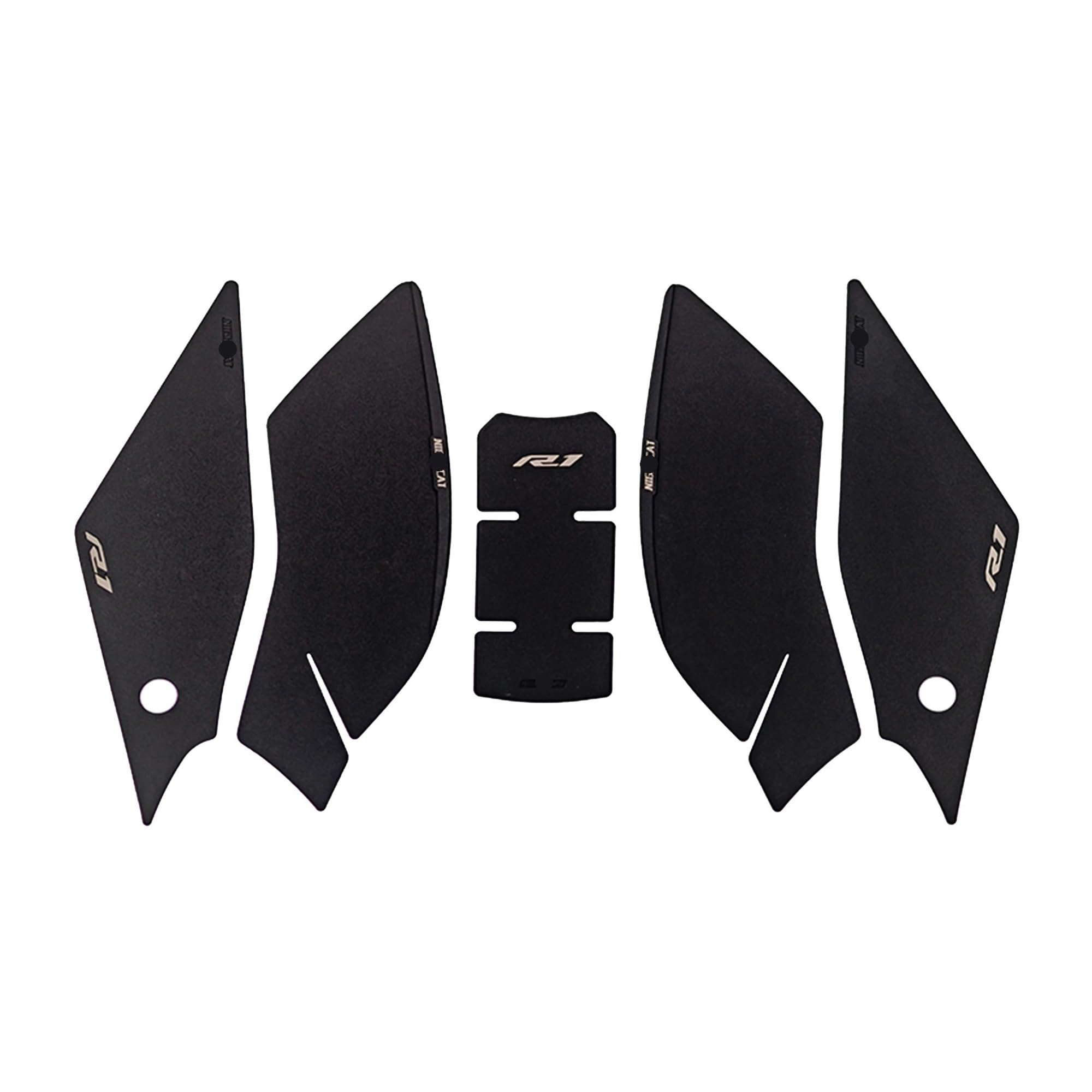for YZFR1 R1 Fuel Tank Protection Sticker - Anti-Skid Fishbone Traction Pad for Motorcycle Gas Stickers Decals