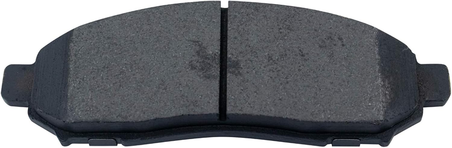 TRQ Front and Rear Ceramic Brake Pad and Rotor Set Coated Compatible with 05-07 Nissan Frontier LE 08-15 Nissan Frontier V6 4.0L 16-22 Nissan Frontier 08-15 Nissan Xterra 09 Suzuki Equator V6 4.0L