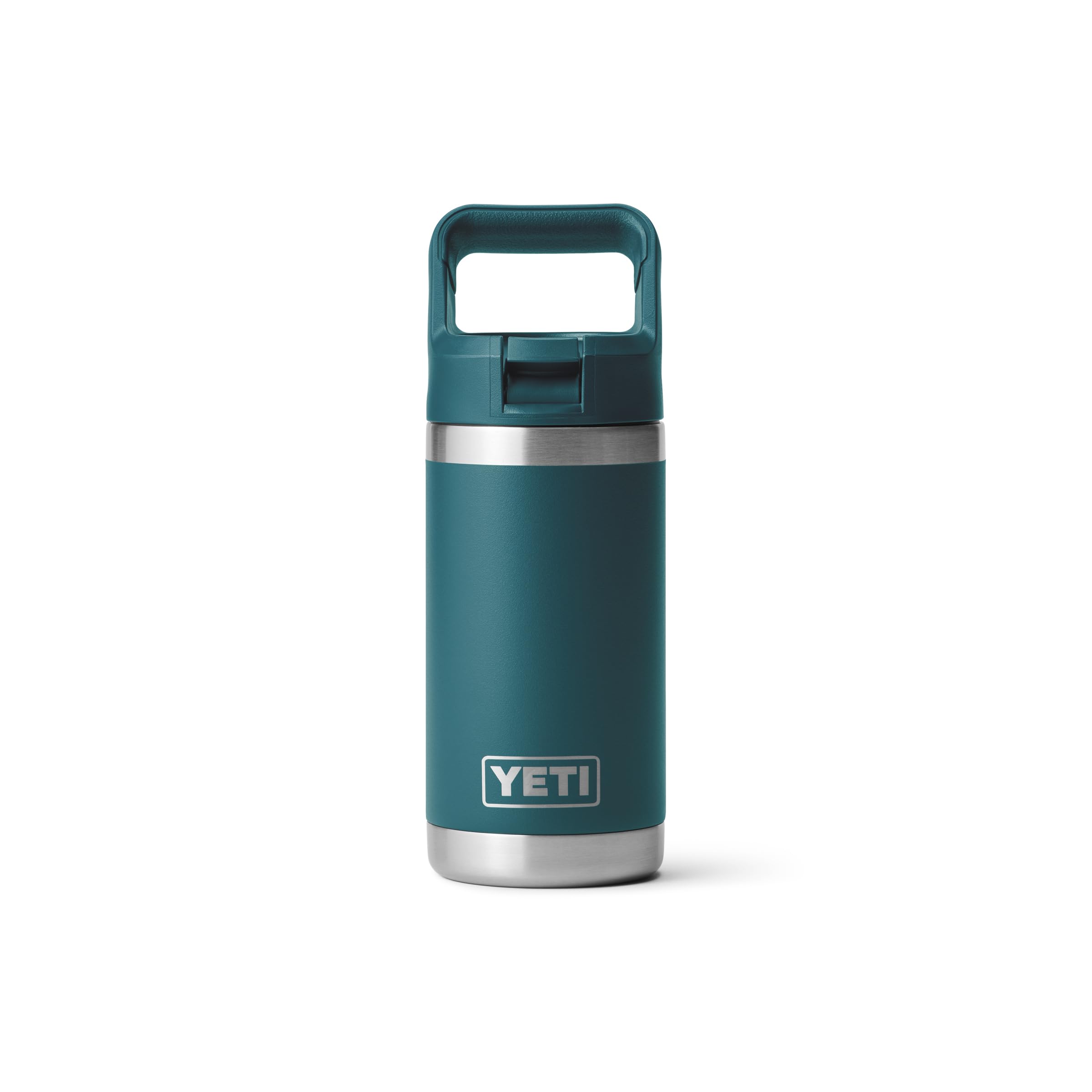 YETI Rambler Jr. 12 oz Kids Bottle, with Straw Cap Agave Teal