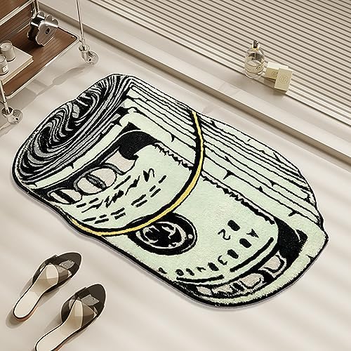 Cool Rugs for Bedroom Men Money Rug Entrance Bathroom 2 x 3