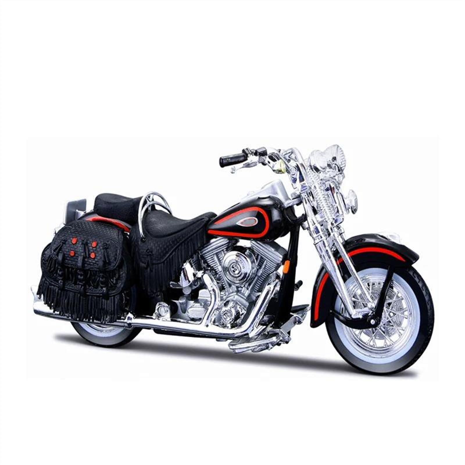 SEYXF Motorbike Toy 1:18 for Harley for Davidson FLSTS for Heritage 1998 Motorcycle Model Toy Collection