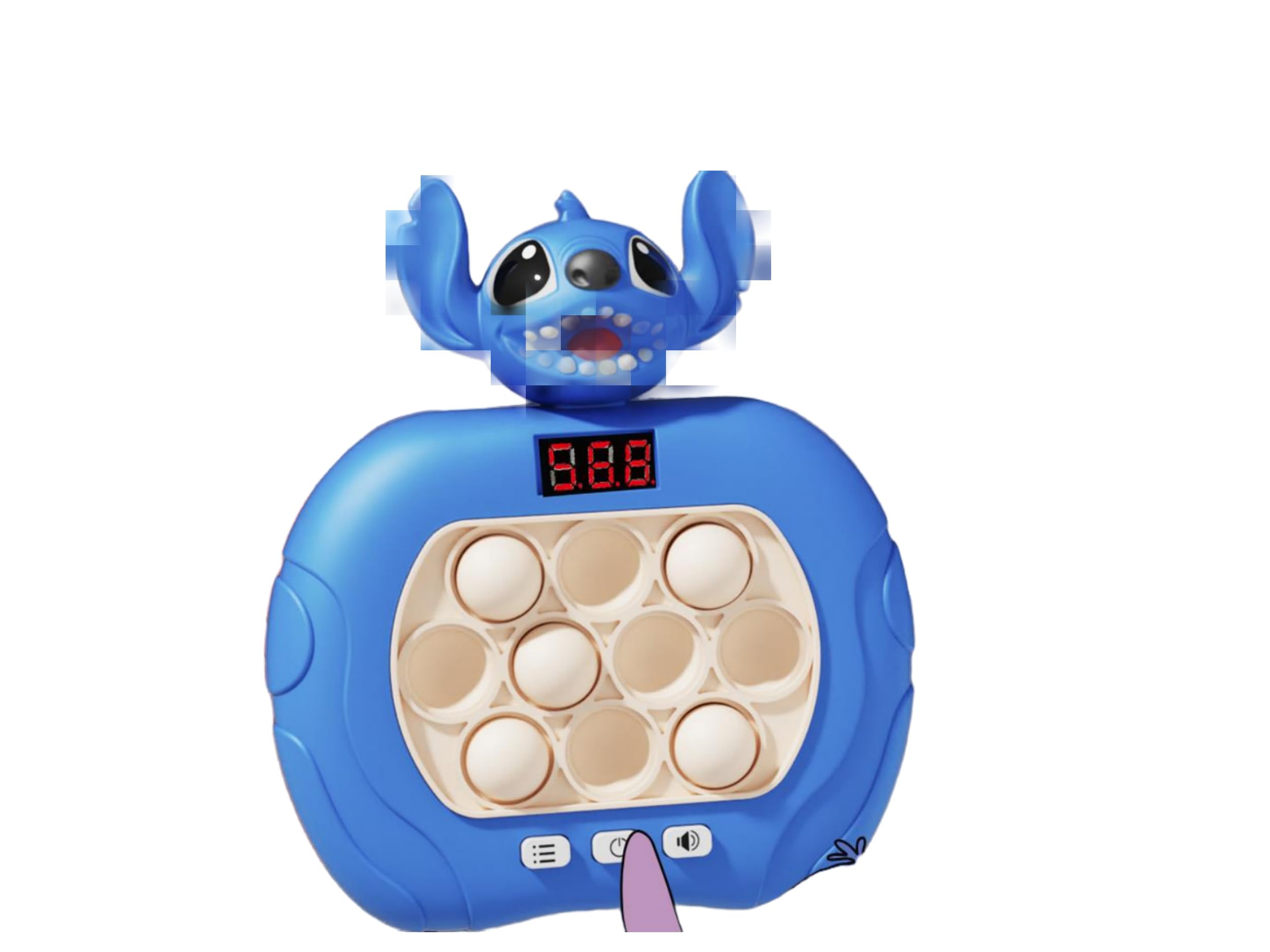 Pop it electrónico Quick Push Burbujas Juego Consola Nuevo Modelo Pop it electrónico con Pantalla Juguetes sensoriales y mágicos (WST-STCH)