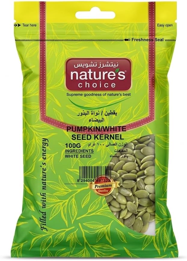 Natures Choice Pumpkin/white Seeds Kernel, 100 gm