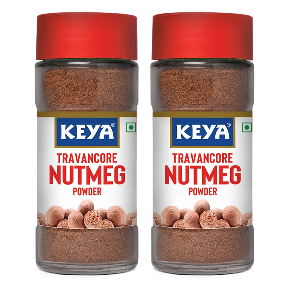 Keya Travancore Nutmeg Powder (Ground Jaiphal) 65gm, Pack 2 (B07DG3T7B2) Amazon Price History, Amazon Price Tracker