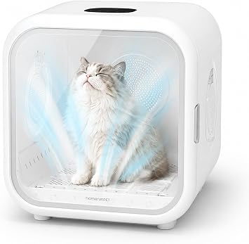 HomeRunPet Pet Dry Room Drybo Plus Drybo Plus Pet Dog Cat Dryer Room Pet Dryer House Drying Dry Automatic Quiet Hands-Free Comfortable
