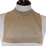 LAVABLE Pañuelo Protector de Traqueotomia Punto Beige-Unidad