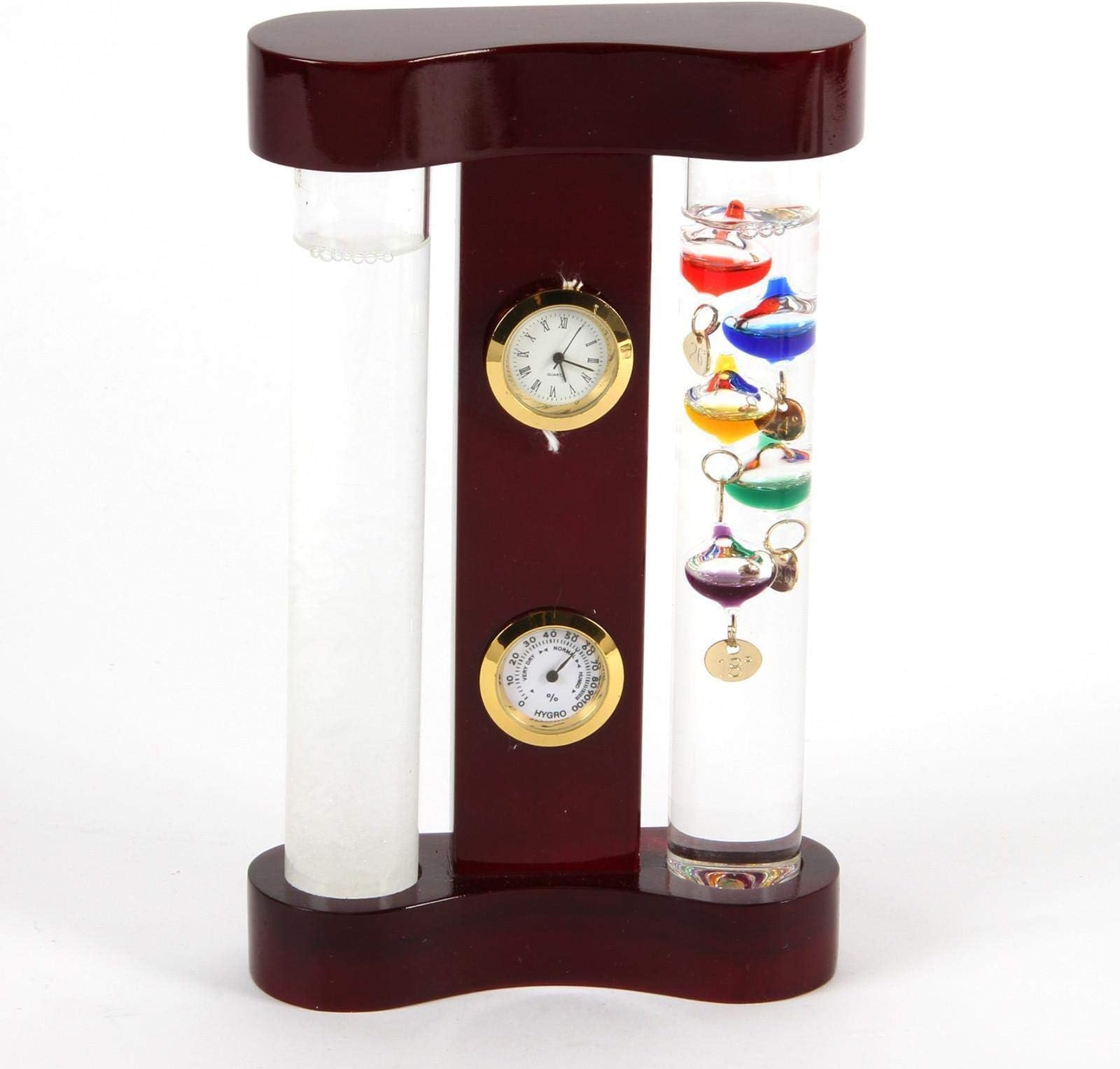 DIW Weather Monitor Galileo Thermometer & Storm Glass 18cm
