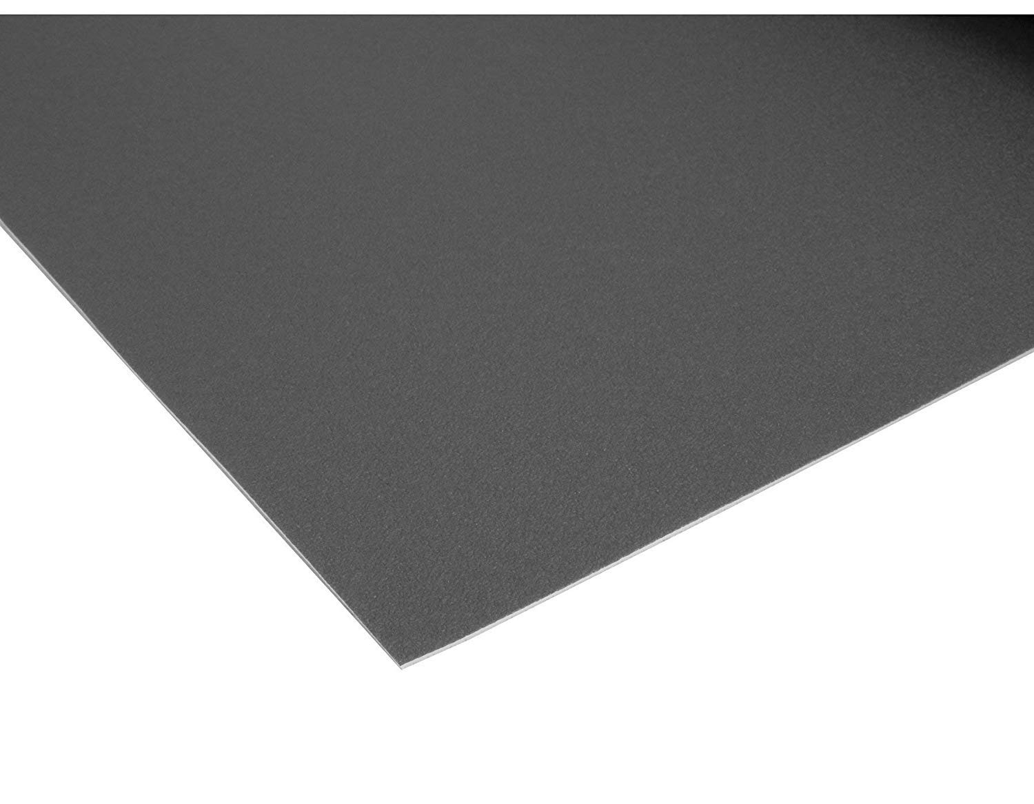 MadeInNature Bodenbelag aus PVC / Teppich für Innenräume/Boden aus rutschfestem Vinyl, klein und groß (Anthrazit, 2 x 1,5 m)