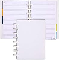 Vista 99 de Talia - Cuadernos de notas con tapas, planificador, personalizables, (Floral azul, Junior 18633 (5.5 pulgadas x 8.5 pulgadas))