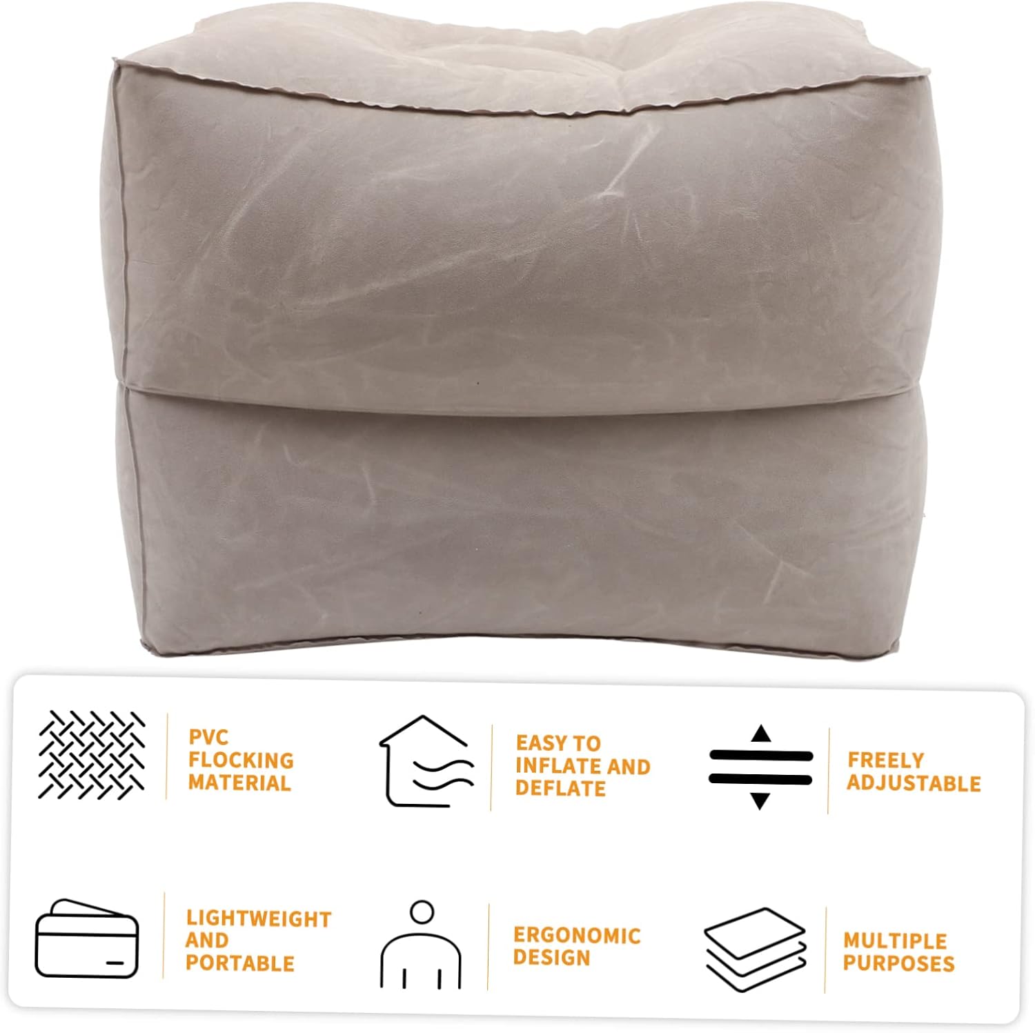 MAGICLULU Pillows for Boys and Girls Airplane Bed Portable Bed Foot Rest Pillow for Toddlers Design