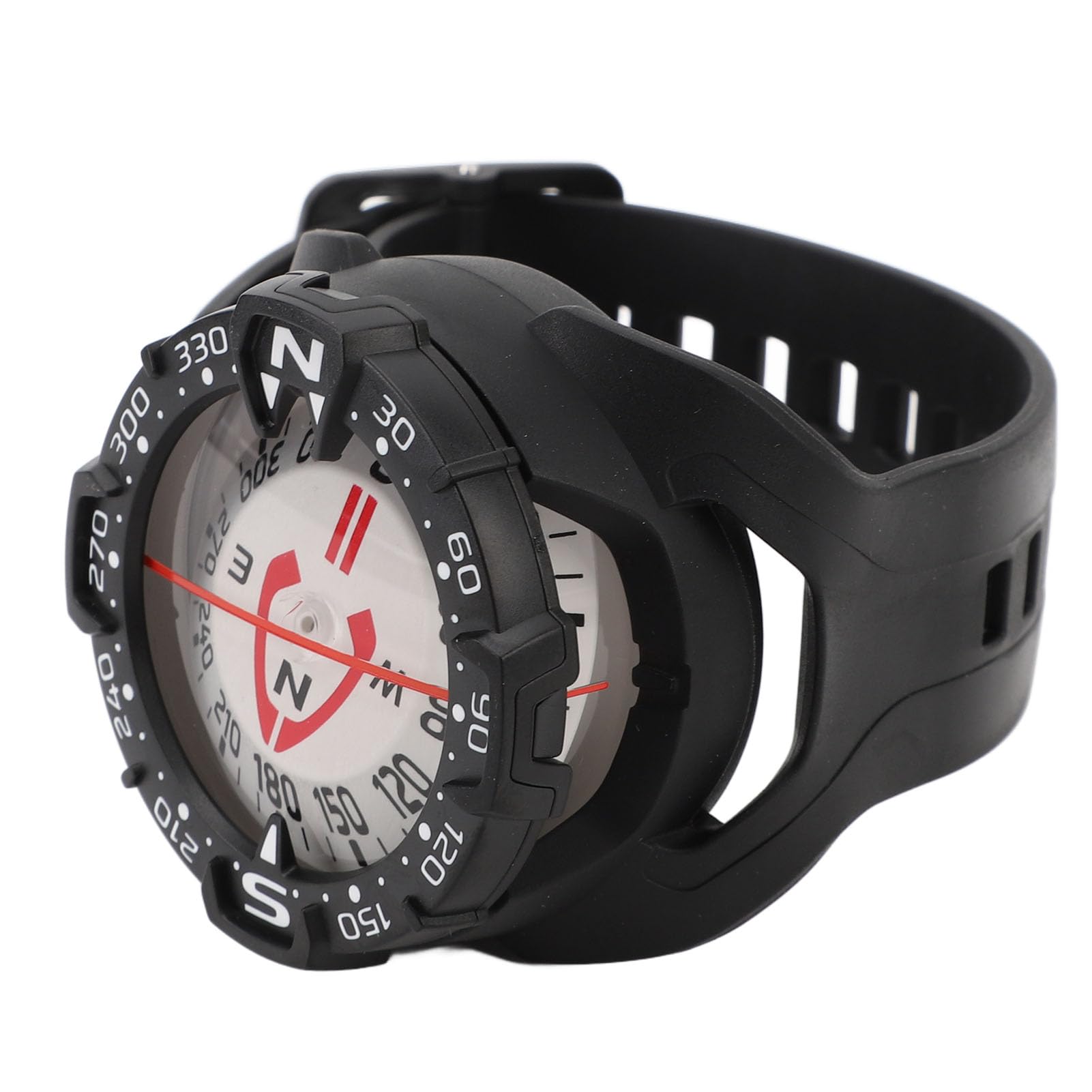 Dive Wrist Compass, Underwater Wrist Compass 70m High Accuracy Sensor Adjustable Wristband for Diving Swimming Outdoor Adventures