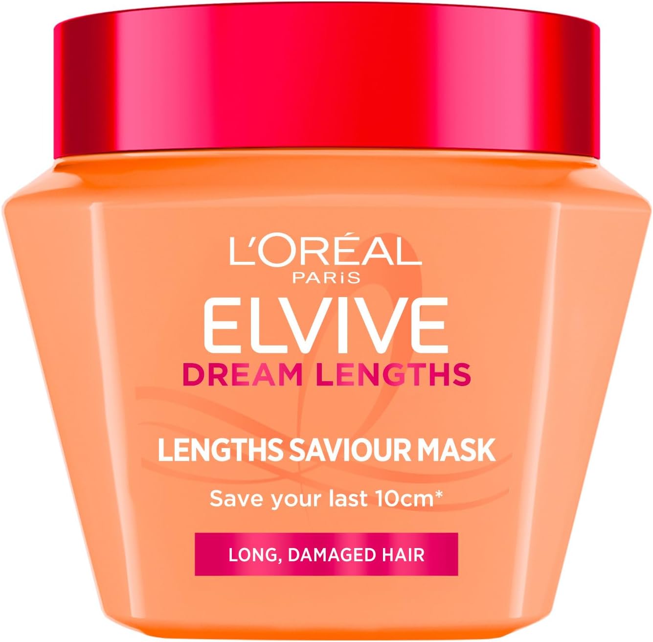 Elvive Dream Lengths Hair Mask, Nourishing & Strengthening Treatment, Enriched with Castor Oil, For Long, Damaged Hair 300ml