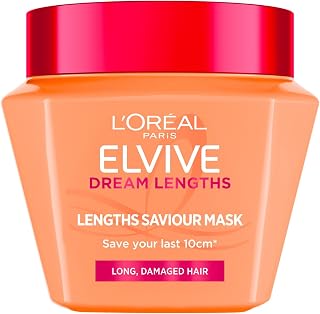 L'Oréal Paris Elvive Dream Lengths, Lengths Saviour Mask, 300ml jar deal from Amazon