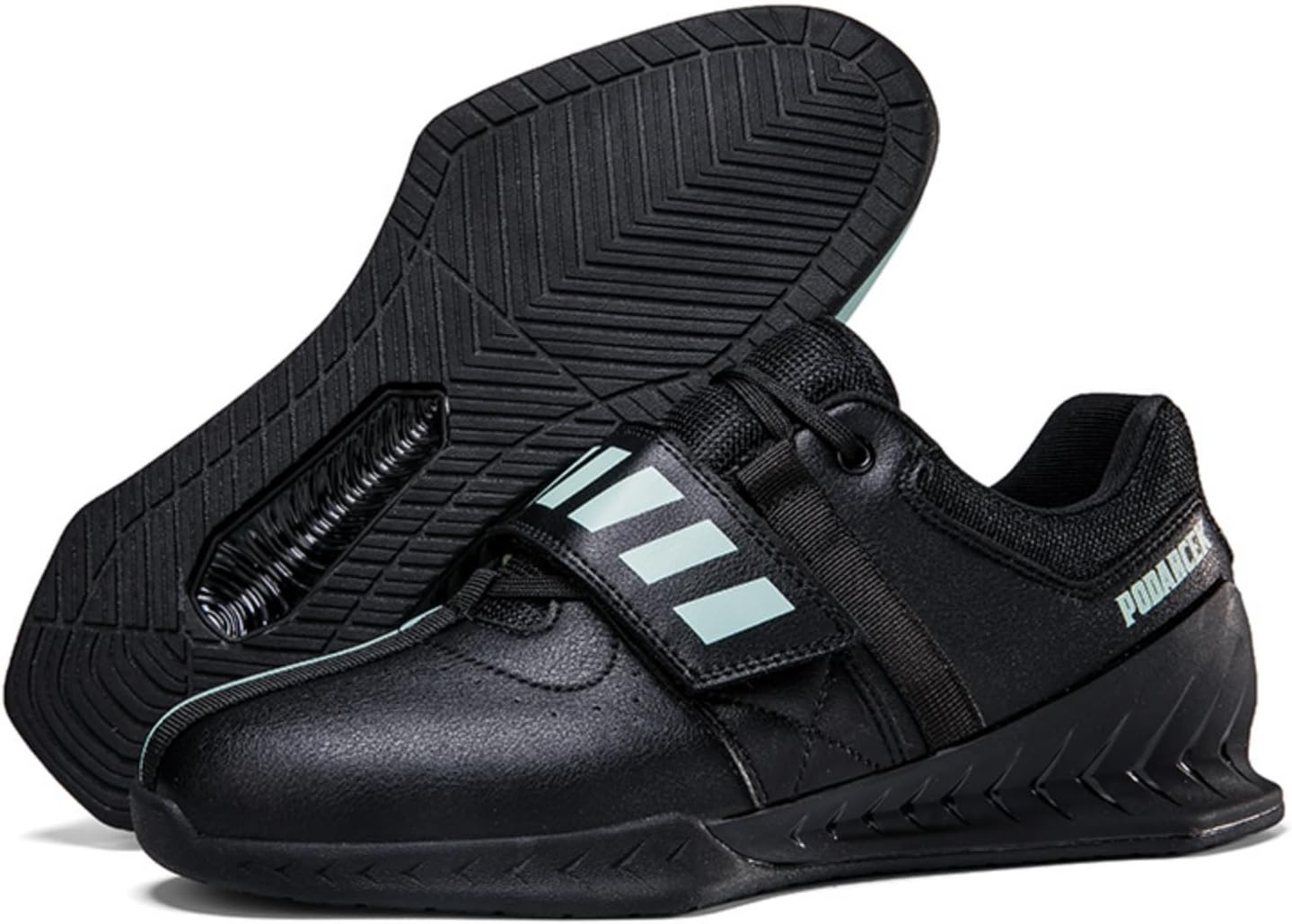 Weightlifting Shoes for Men & Women - Powerlifting Shoes with Enhanced Stability & Support, Durable Slip-Resistant Outsole for Heavy Lifts, Ideal for Crossfit and Lifting