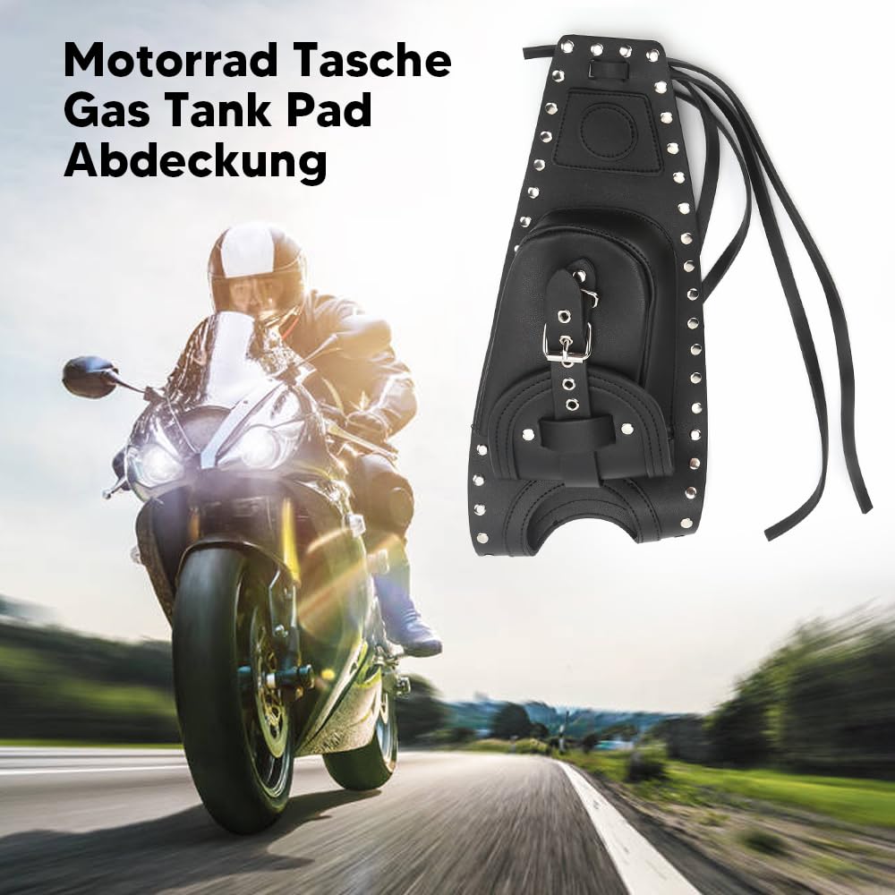Motorrad Tankrucksack Wasserdichtes Leder Sattel Schwarz Universeller Seat Satteltasche Travel Tool Micro Motorrad Tasche Tank Abdeckung für XLX1000 XL1200X XLH883