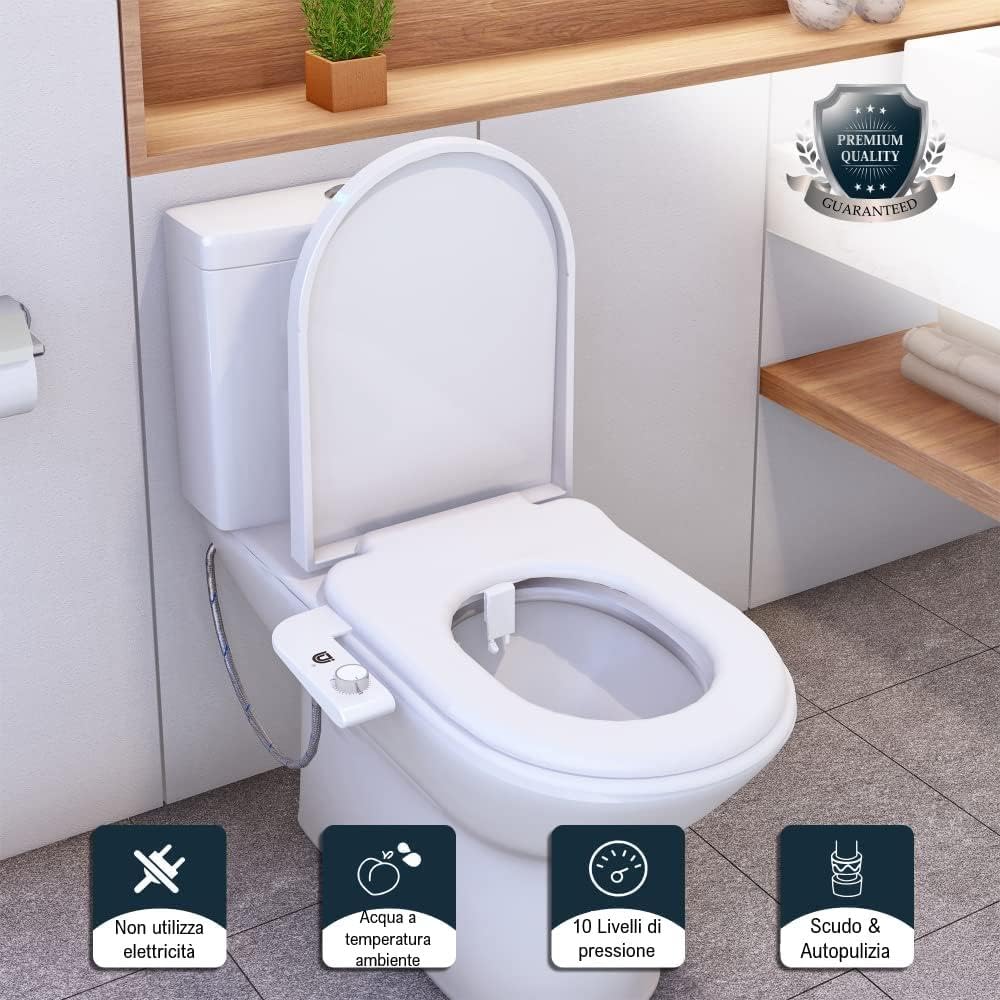 Bidet Portatile Elettrico - Doccia Intima Da 270 Ml, Ad Alta Pressione, Impermeabile IPX7, Per Viaggi - Foto 4