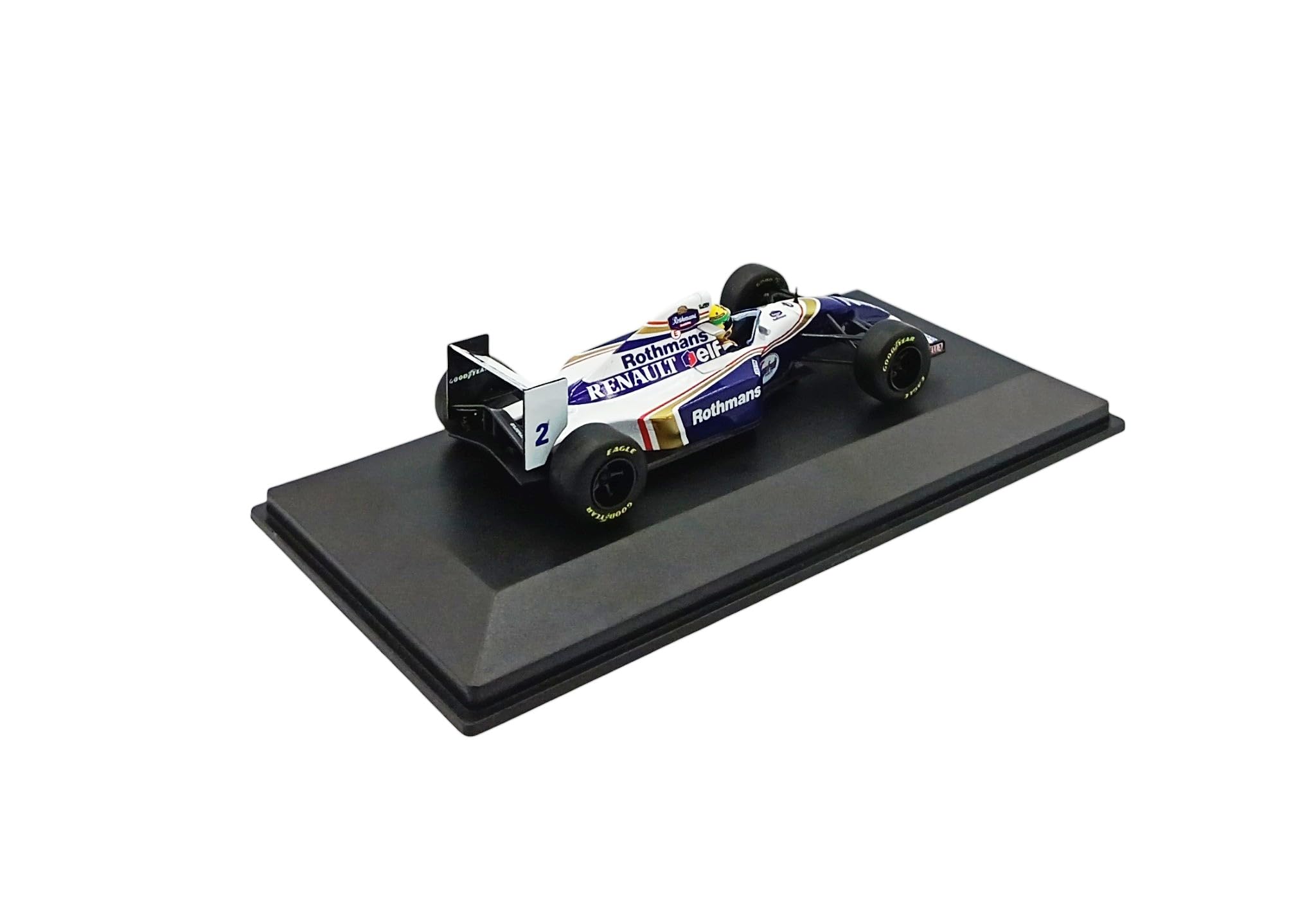 OPO 10 Auto di Formula 1 Compatibile con Renault Williams FW16#2 Ayrton Senna GP del Brasile 1994 - Scala 1/43 W430008