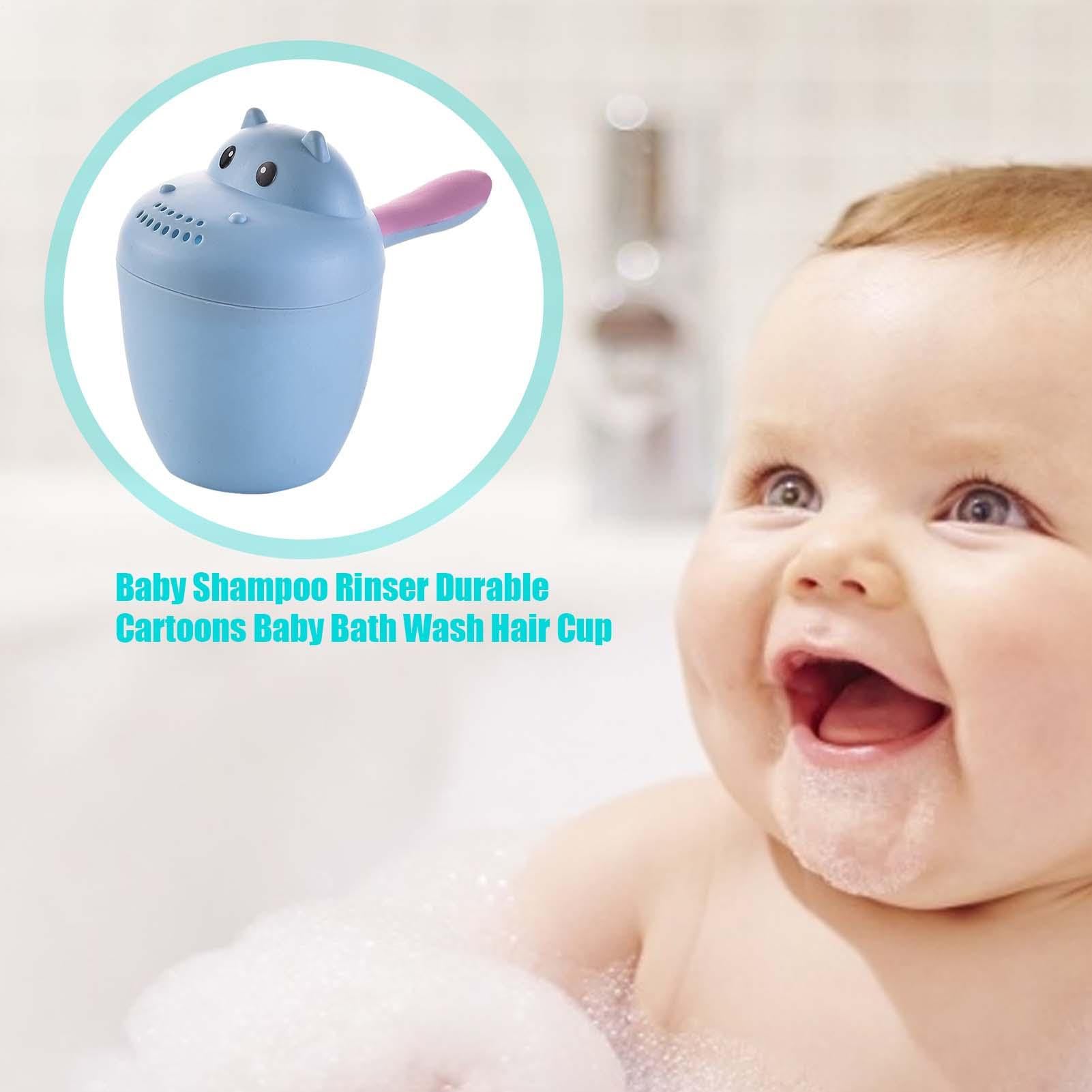 tazadeenjuaguecon ú para bebés - tazadeenjuaguede bañode hipopótamo de Dibujos Animados | Cuchara para Agua de bañode bebé PP de 19x15x7cm para Lavar el Cabello, tazadeenjuaguede — view 5